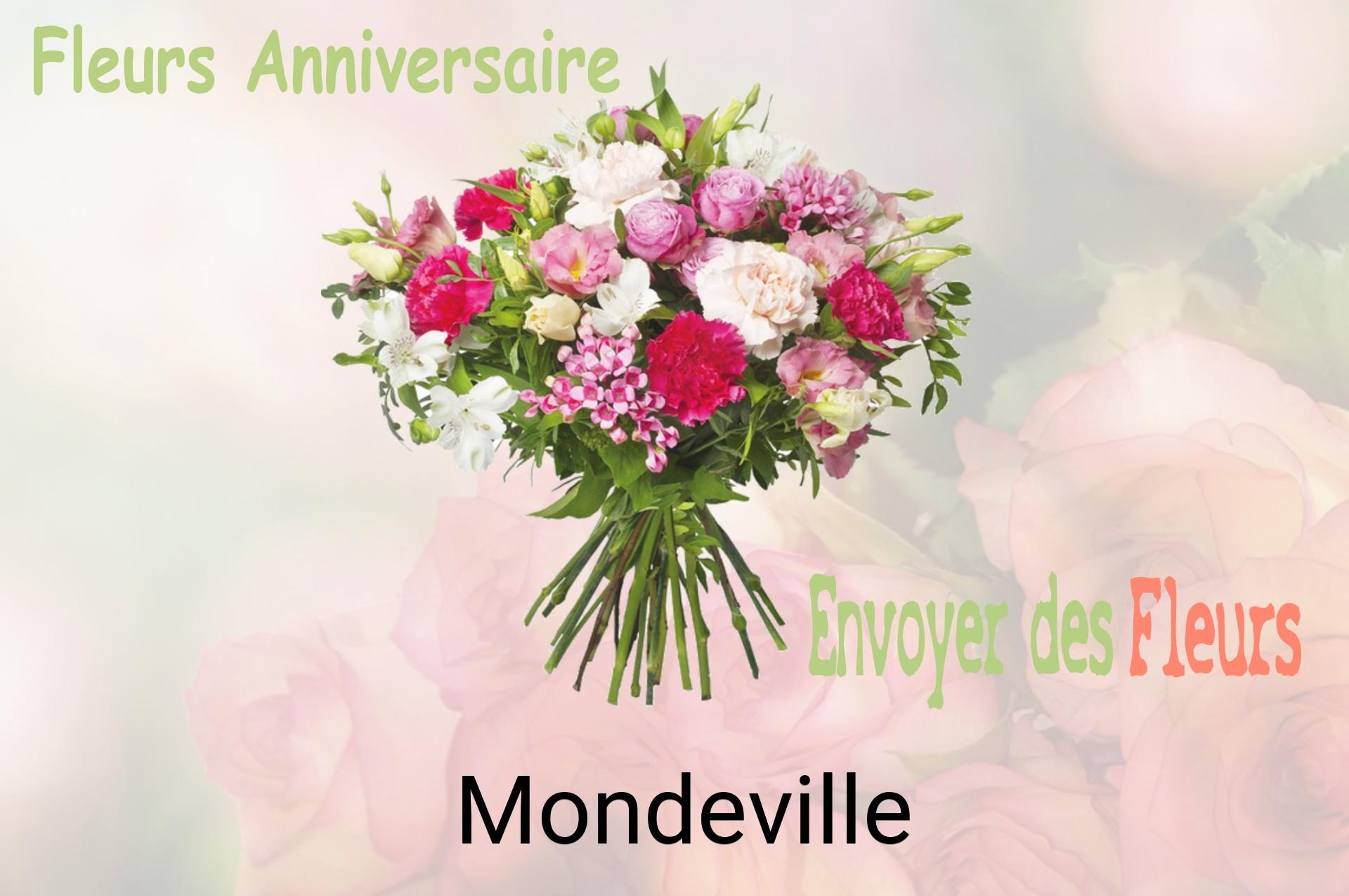 Bouquet de fleurs d’anniversaire livré à Mondeville